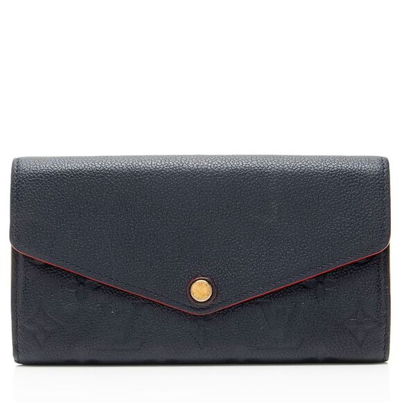 Louis Vuitton Monogram Empreinte Sarah Wallet
